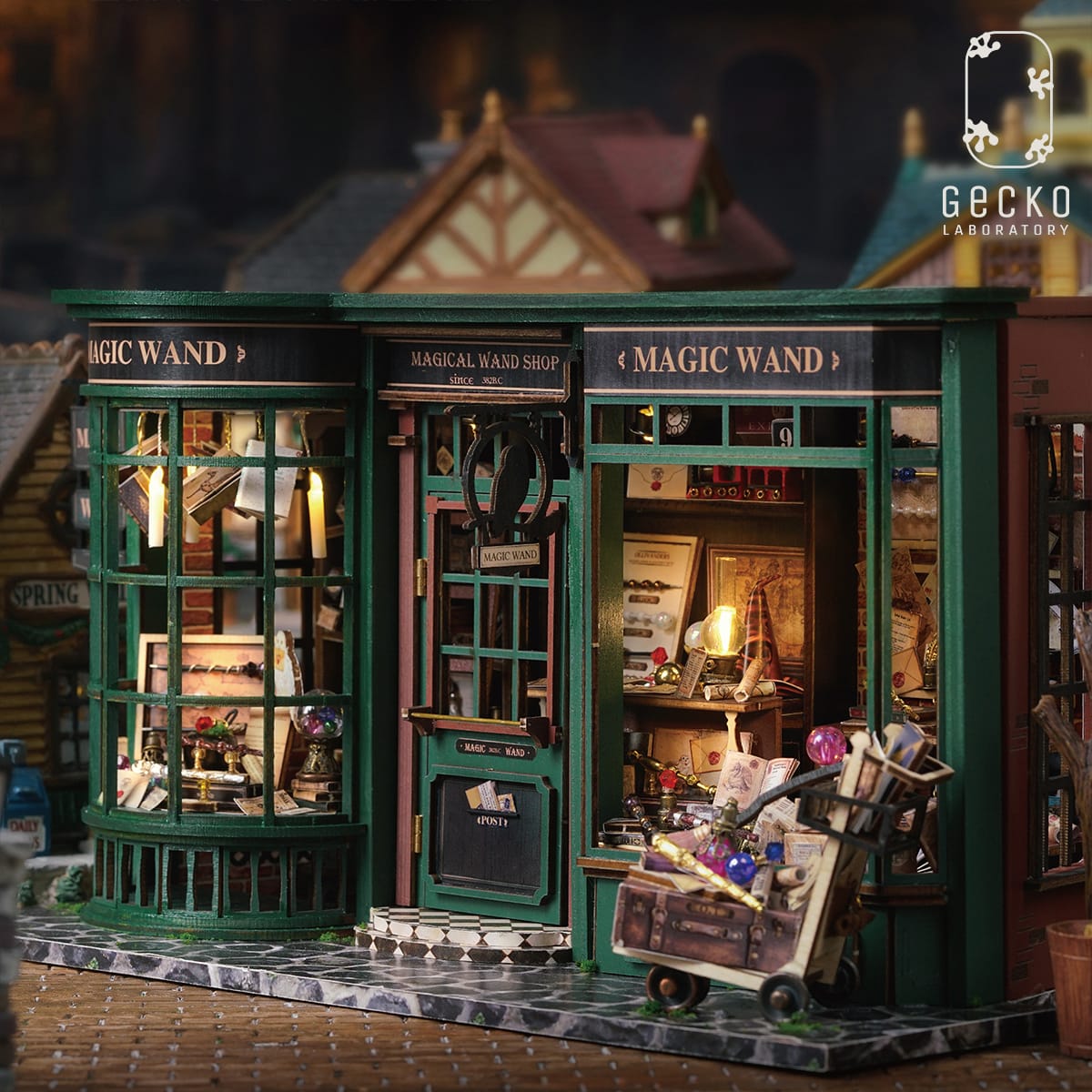Bộ mô hình lắp ghép miniature Nhà phép thuật Magic House